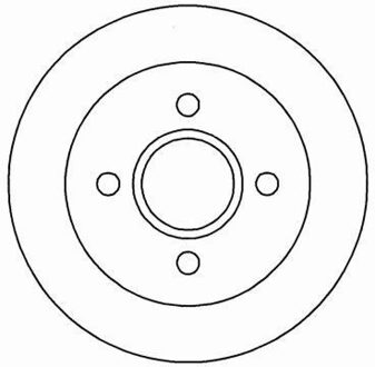 Ford Remschijf 16375