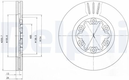 Ford Remschijf BG3559