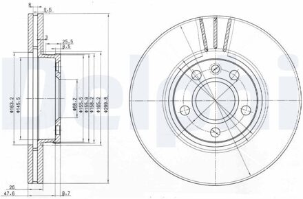 Ford Remschijf BG3696