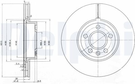 Ford Remschijf BG3719