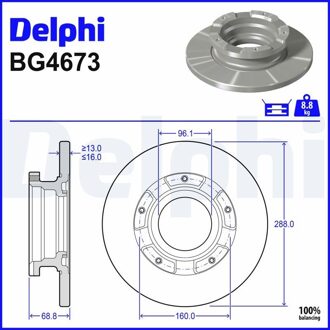 Ford Remschijf BG4673