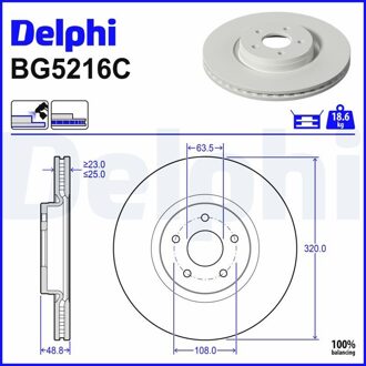 Ford Remschijf BG5216C