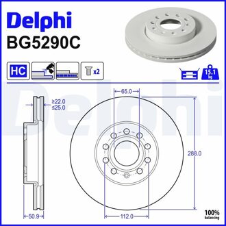 Ford Remschijf BG5290C