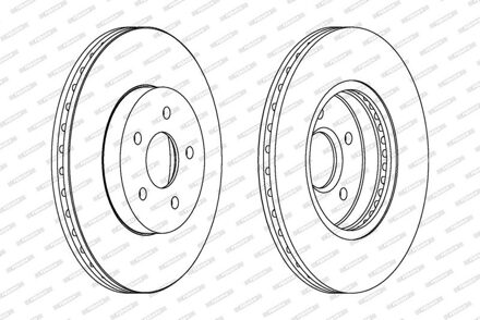 Ford Remschijf DDF1125C