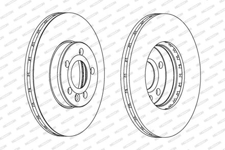 Ford Remschijf DDF1559C