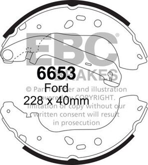 Ford Remschoenset 6653