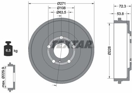 Ford Remtrommel 94049900