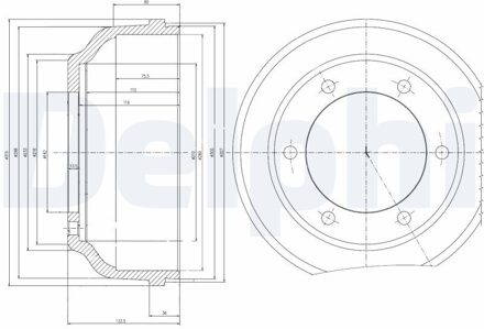 Ford Remtrommel BF467