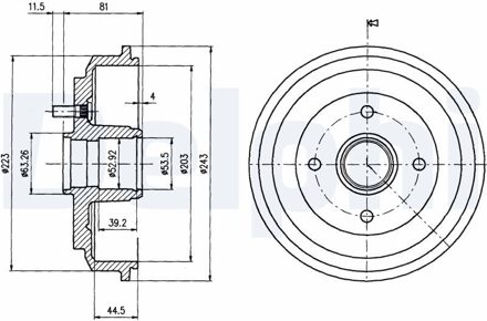 Ford Remtrommel BF487