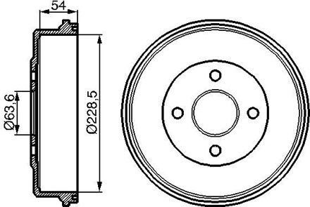 Ford Remtrommel DB126