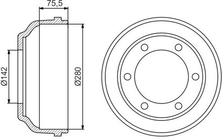 Ford Remtrommel DB266
