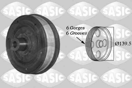 Ford Riemschijf, krukas 2156019