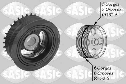 Ford Riemschijf, krukas 2156068