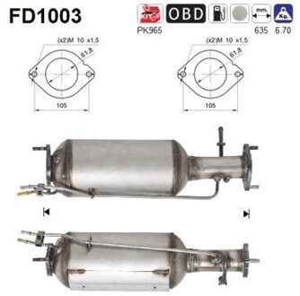 Ford Roetfilter FD1003