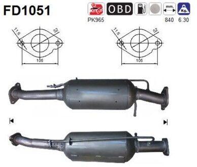 Ford Roetfilter FD1051