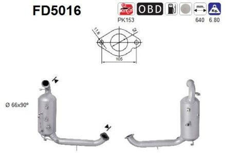 Ford Roetfilter FD5016