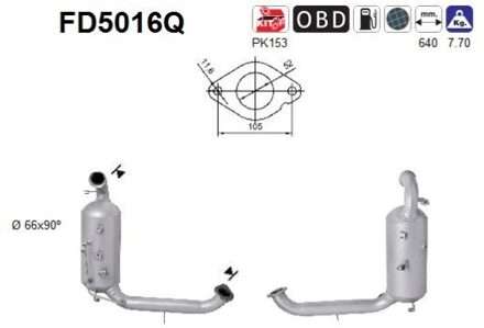 Ford Roetfilter FD5016Q