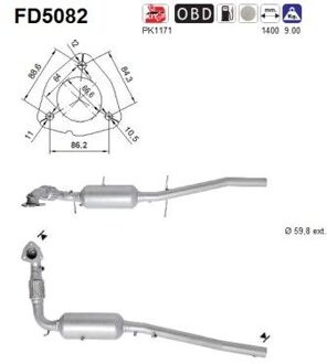 Ford Roetfilter FD5082