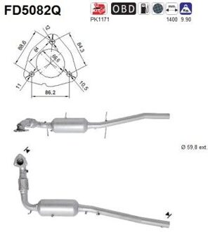 Ford Roetfilter FD5082Q