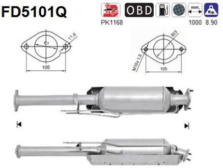 Ford Roetfilter FD5101Q