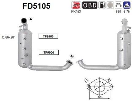 Ford Roetfilter FD5105