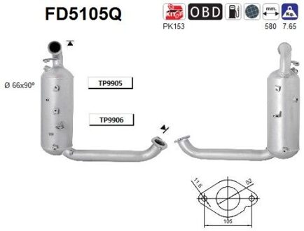 Ford Roetfilter FD5105Q