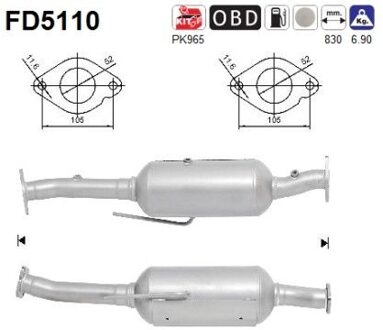Ford Roetfilter FD5110