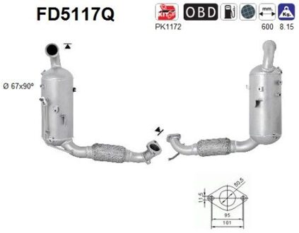 Ford Roetfilter FD5117Q