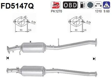Ford Roetfilter FD5147Q