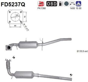 Ford Roetfilter FD5237Q