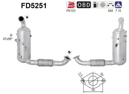 Ford Roetfilter FD5251