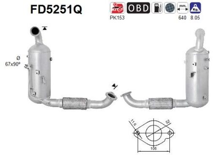 Ford Roetfilter FD5251Q