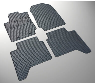 Ford Rubber matten passend voor Ford Ranger 2012- (4-delig + montagesysteem)