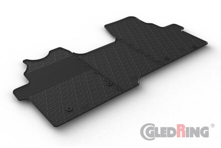 Ford Rubbermatten passend voor Ford Transit Custom Furgon 2023- (Handgeschakeld, stoel/bank) GL0887