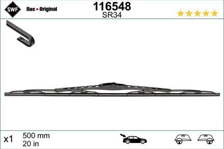 Ford Ruitenwisser DAS ORIGINAL REAR 116548