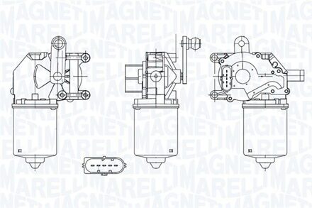 Ford Ruitenwissermotor TGE500PM