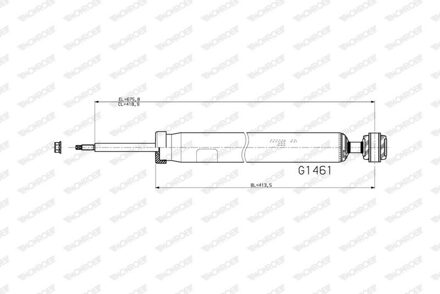 Ford Schokdemper G1461
