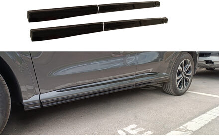 Ford Set sideskirts passend voor Ford Puma ST-Line 2019- (ABS Glanzend zwart) DXSFO08