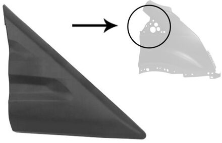 Ford Sierlijst Bov.r Vr.spatbo 1991422