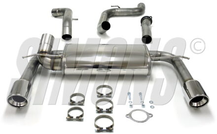 Ford Simons uitlaat passend voor Ford Focus ST 2006- T19HFR