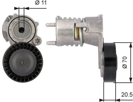 Ford Spanrol, Poly V-riem DriveAlign® T39117