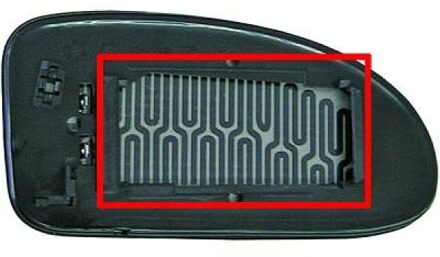 Ford Spiegelglas, buitenspiegel 1415227