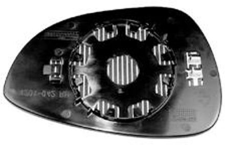 Ford SPIEGELGLAS RECHTS Fiesta vanaf '08 Asph