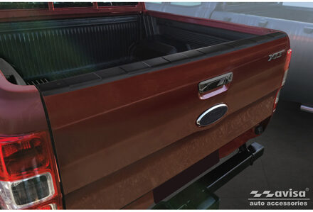 Ford Staal Pickup Achterklep beschermlijst passend voor Ford Ranger 2011-2022 - Zwart AV253151
