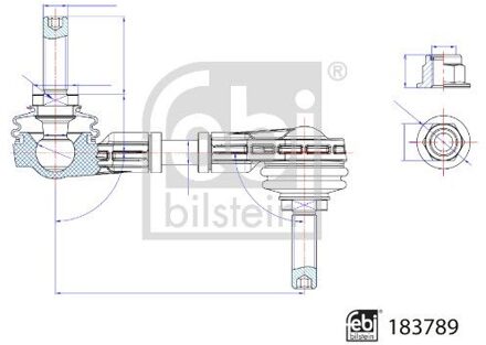 Ford Stabilisatorstang 183789
