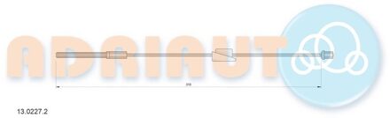 Ford Trekkabel, parkeerrem 1302272