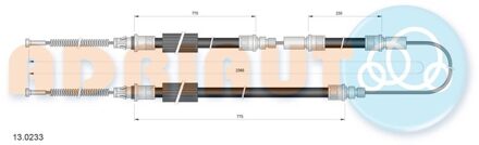 Ford Trekkabel, parkeerrem 130233