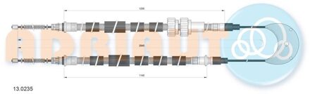 Ford Trekkabel, parkeerrem 130235
