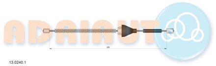 Ford Trekkabel, parkeerrem 1302401