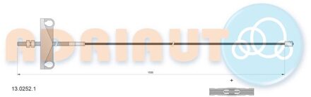 Ford Trekkabel, parkeerrem 1302521